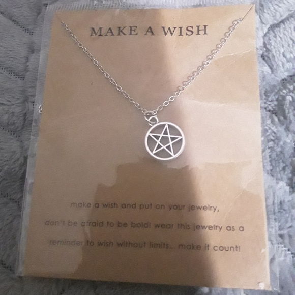 Make a Wish Pentagram Necklace Gift idea! - Picture 2 of 3